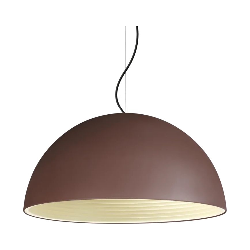 Ideal Lux - Пендел FOLK 1xE27/60W/230V Ø 50 см кафяв
