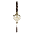 Ideal Lux - Пендел HAREM 1xE27/42W/230V Ø 16,5 см месинг