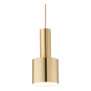 Ideal Lux - Пендел HOLLY 1xE27/60W/230V Ø 12 см месинг