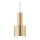 Ideal Lux - Пендел HOLLY 1xE27/60W/230V Ø 12 см месинг