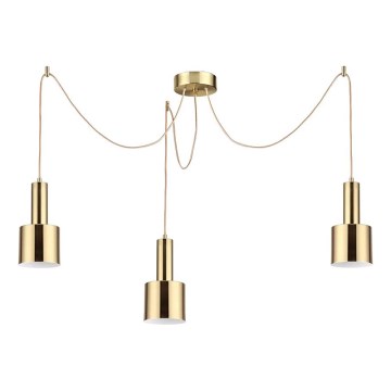 Ideal Lux - Пендел HOLLY 3xE27/60W/230V паяк месинг