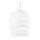 Ideal Lux - Пендел KARMA 1xE27/60W/230V Ø 38 см бял