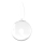 Ideal Lux - Пендел MAPA 1xE27/42W/230V Ø 30 см прозрачен