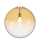 Ideal Lux - Пендел MAPA 1xE27/42W/230V Ø 50 см златист/опушен