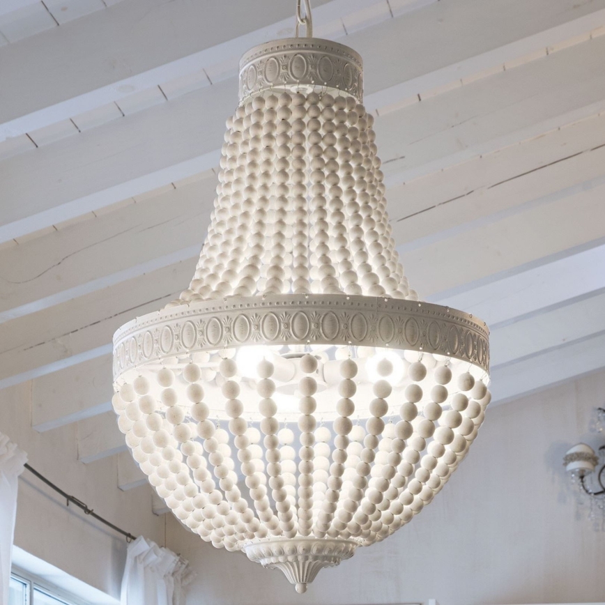 Ideal Lux - Пендел MONET 6xE14/40W/230V Ø 50 см коноп/бял