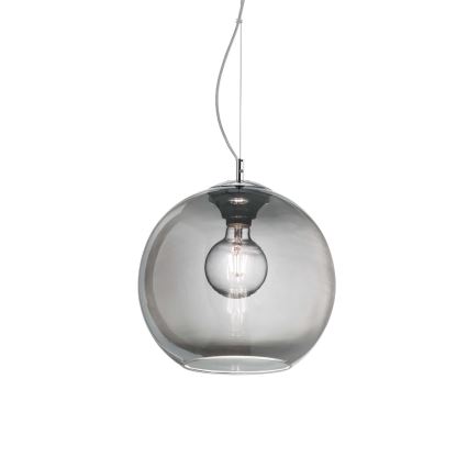 Ideal Lux - Пендел NEMO 1xE27/42W/230V Ø 30 см опушен