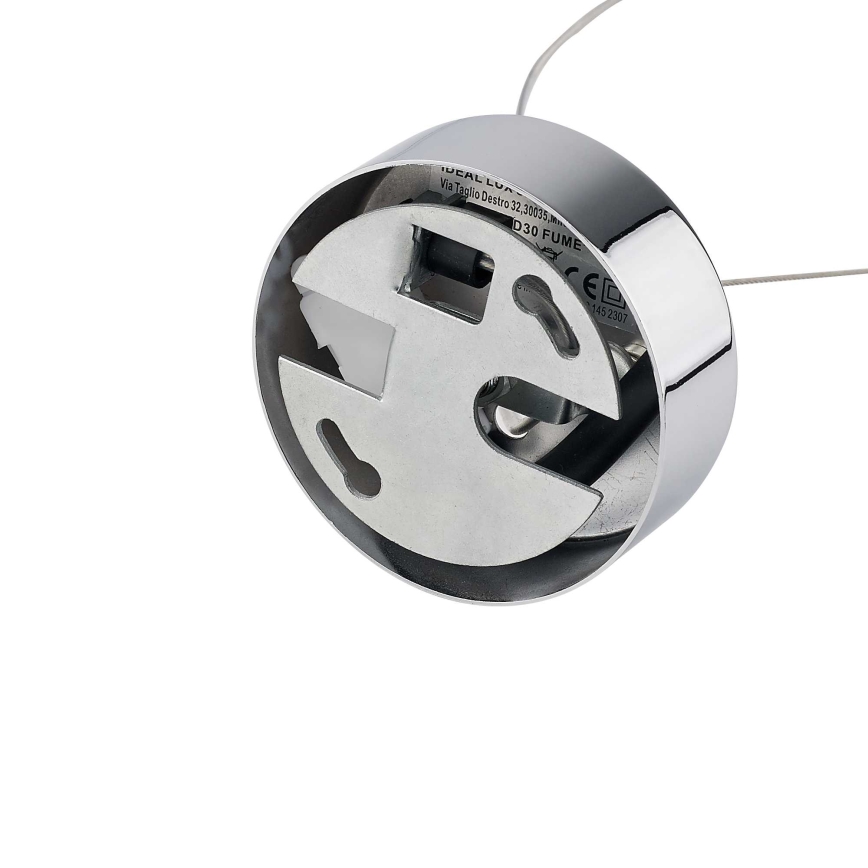 Ideal Lux - Пендел NEMO 1xE27/42W/230V Ø 30 см опушен