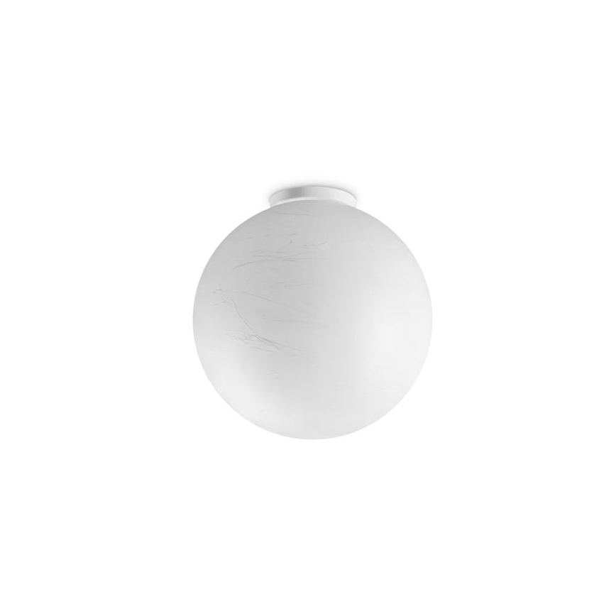 Ideal Lux - Плафон CARTA 1xE27/25W/230V Ø 30 см бял