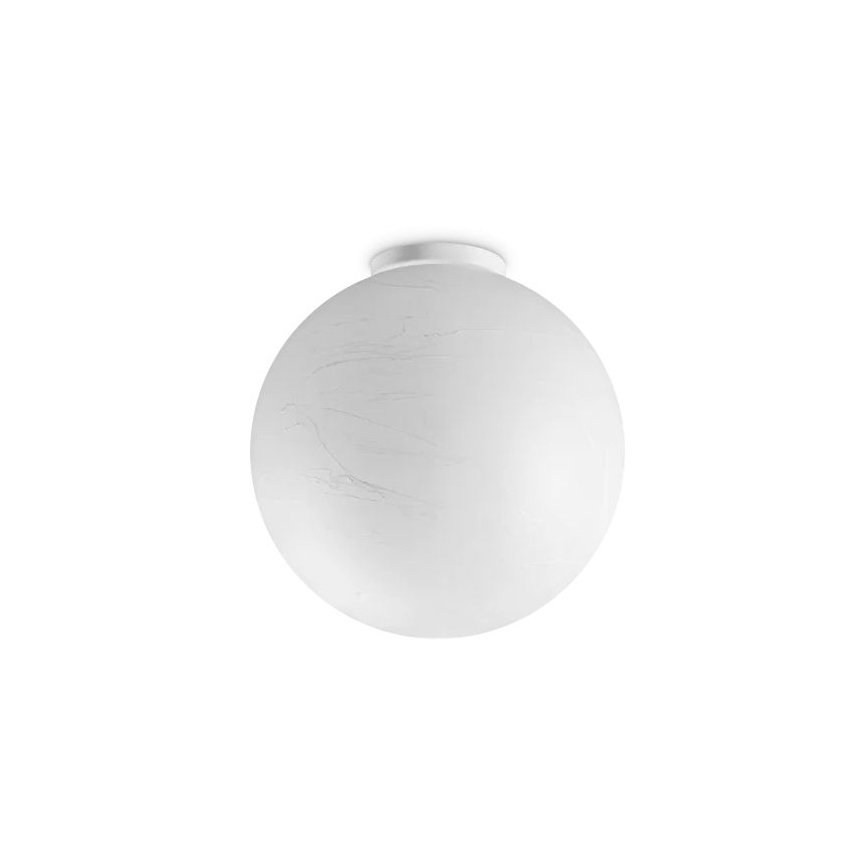 Ideal Lux - Плафон CARTA 1xE27/25W/230V Ø 40 см бял