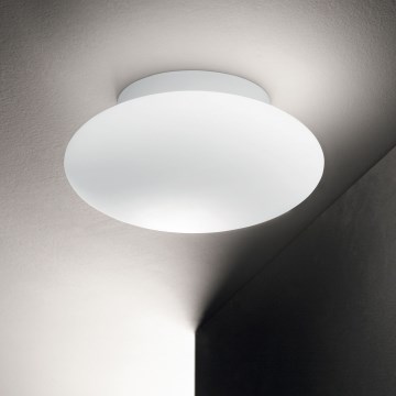 Ideal Lux - Плафон за баня BUBBLE 1xE27/60W/230V Ø 33,5 см IP44 бял