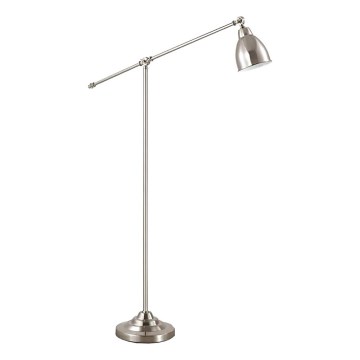 Ideal Lux - Подова лампа NEWTON 1xE27/42W/230V лъскав хром