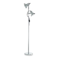 Ideal Lux - Подова лампа POLLY 2xE27/60W/230V лъскав хром