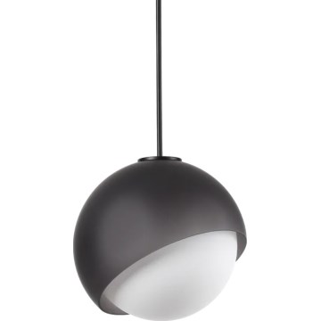 Ideal Lux - Полилей на кабел BLOOM 1xE27/42W/230V Ø 30 cm черен