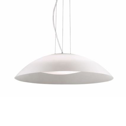 Ideal Lux - Полилей на кабел LENA 3xE27/60W/230V Ø 64 см, бял
