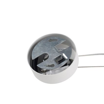 Ideal Lux - Полилей на кабел MAPA 1xE27/42W/230V Ø 40 см бял