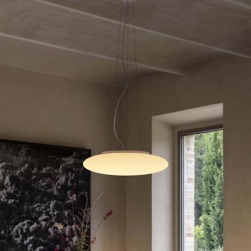 Ideal Lux - Полилей на кабел SMARTIES 3xE27/42W/230V, диаметър 42,5 см, бял