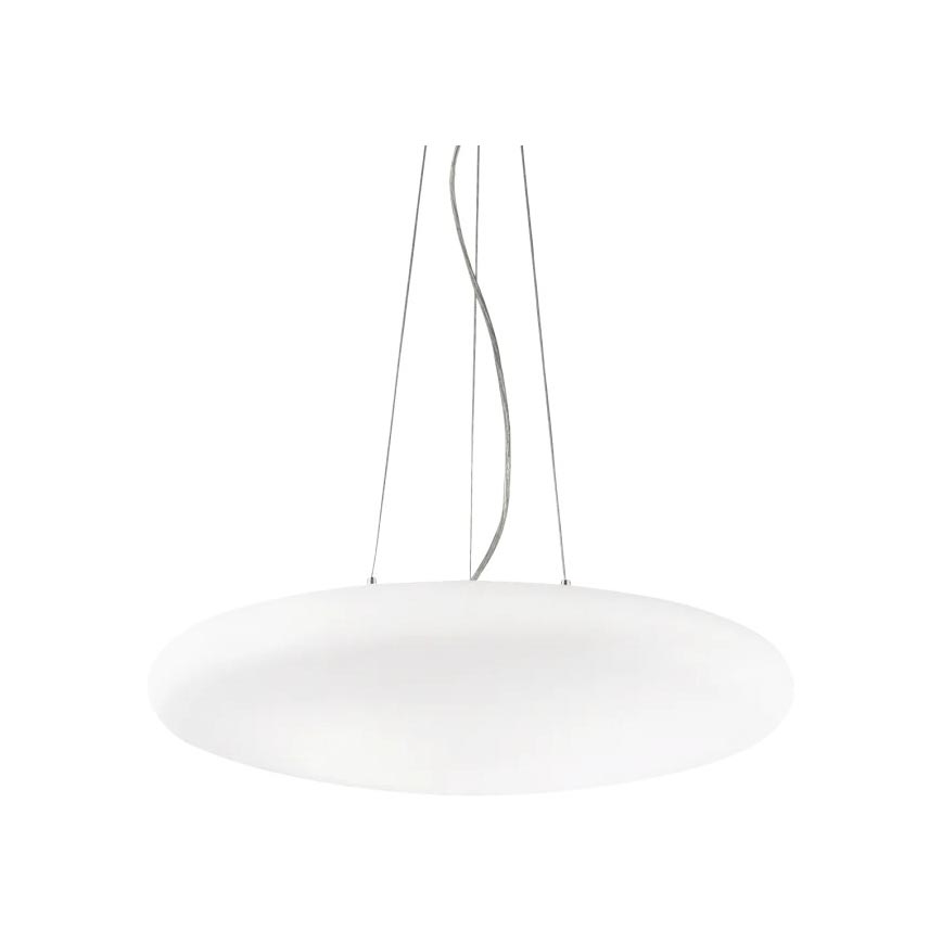 Ideal Lux - Полилей на кабел SMARTIES 3xE27/42W/230V, диаметър 42,5 см, бял