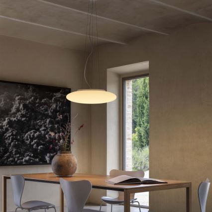 Ideal Lux - Полилей на кабел SMARTIES 3xE27/42W/230V, диаметър 42,5 см, бял