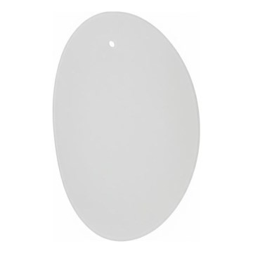 Ideal Lux - Резервен абажур за полилей и за таванно осветително тяло OVALINO, бял