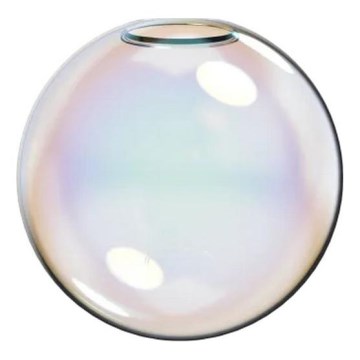 Ideal Lux - Резервен абажур за полилей MAPA Ø 15 см прозрачен