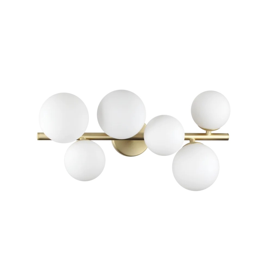 Ideal Lux - Резервен абажур за полилей/осветително тяло/лампа PERLAGE, диаметър 12 см, бял