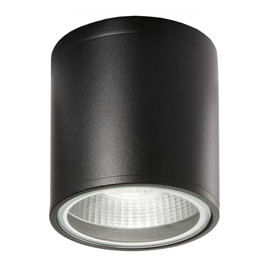 Ideal Lux - Спот за баня GUN 1xGU10/28W/230V IP44 черен