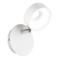Ideal Lux - стенен точков LED аплик OBY LED/6W/230V CRI 90 бял
