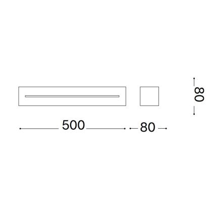Ideal Lux - Стенна лампа 3xE14/40W/230V матов хром