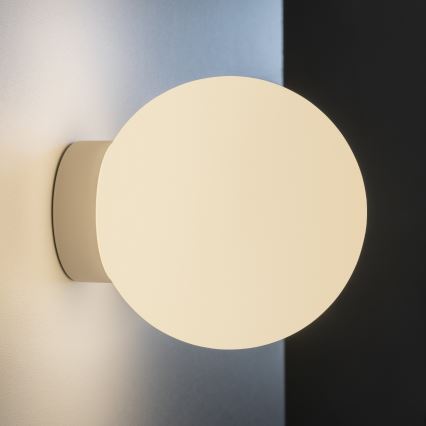 Ideal Lux - Стенно осветително тяло MAPA, 1xE27/42W/230V, Ø 20 см, бяло