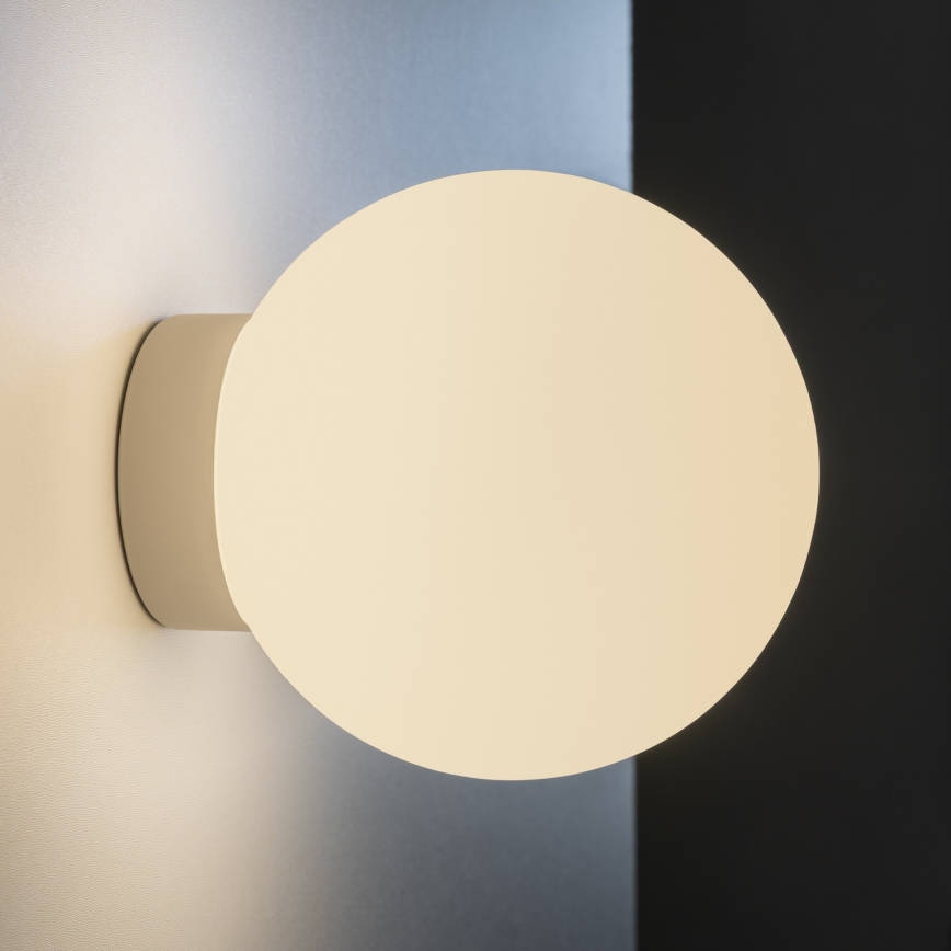 Ideal Lux - Стенно осветително тяло MAPA, 1xE27/42W/230V, Ø 20 см, бяло