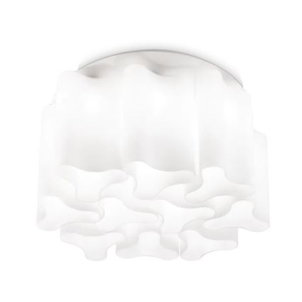 Ideal Lux - Таванно осветително тяло COMPO 10xE27/52W/230V Ø 73,5 cm, бяло