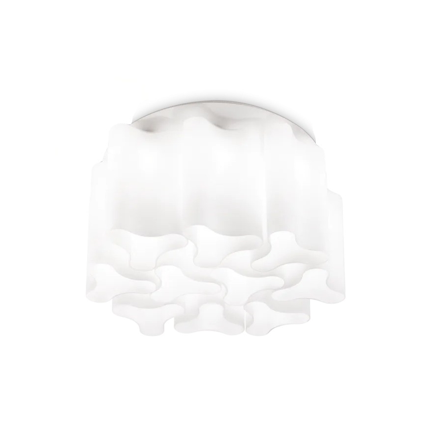 Ideal Lux - Таванно осветително тяло COMPO 10xE27/52W/230V Ø 73,5 cm, бяло