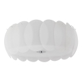Ideal Lux - Таванно осветително тяло OVALINO 8xE27/60W/230V Ø 53,5 см бяло
