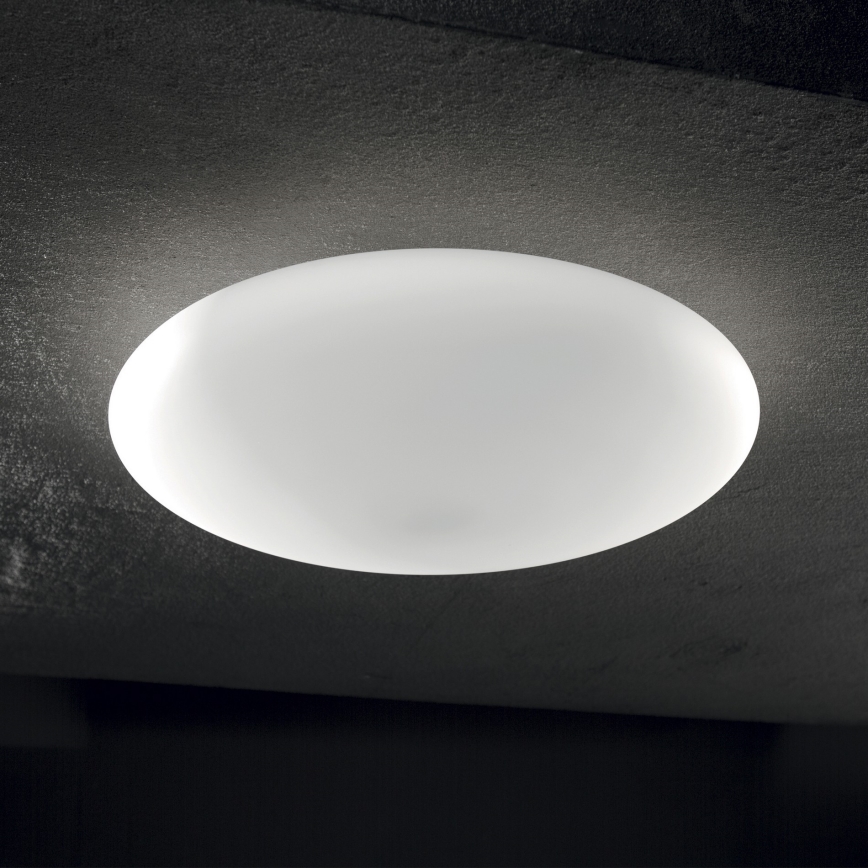 Ideal Lux - Таванно осветително тяло SMARTIES 3xE27/42W/230V, диаметър 60 см, бяло