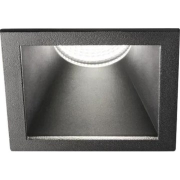 Ideal Lux - вграден LED осветител GAME TRIM LED/11W/230V 3000K CRI 90 8,4x8,4 cm IP40 черен