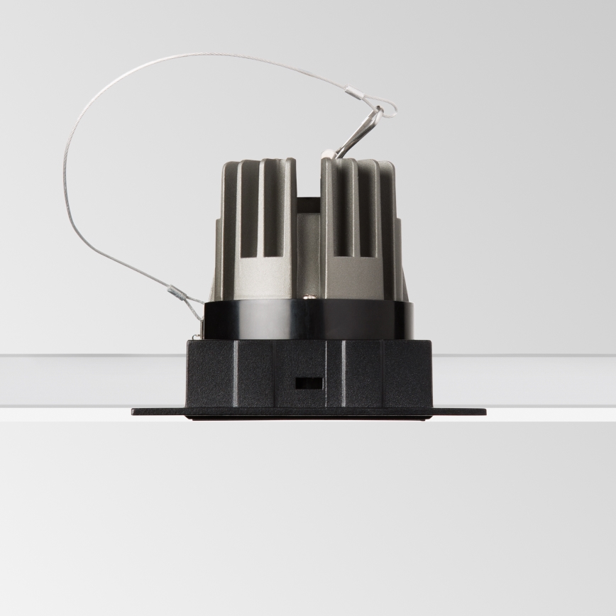 Ideal Lux - вграден LED осветител GAME TRIM LED/11W/230V 3000K CRI 90 8,4x8,4 cm IP40 черен