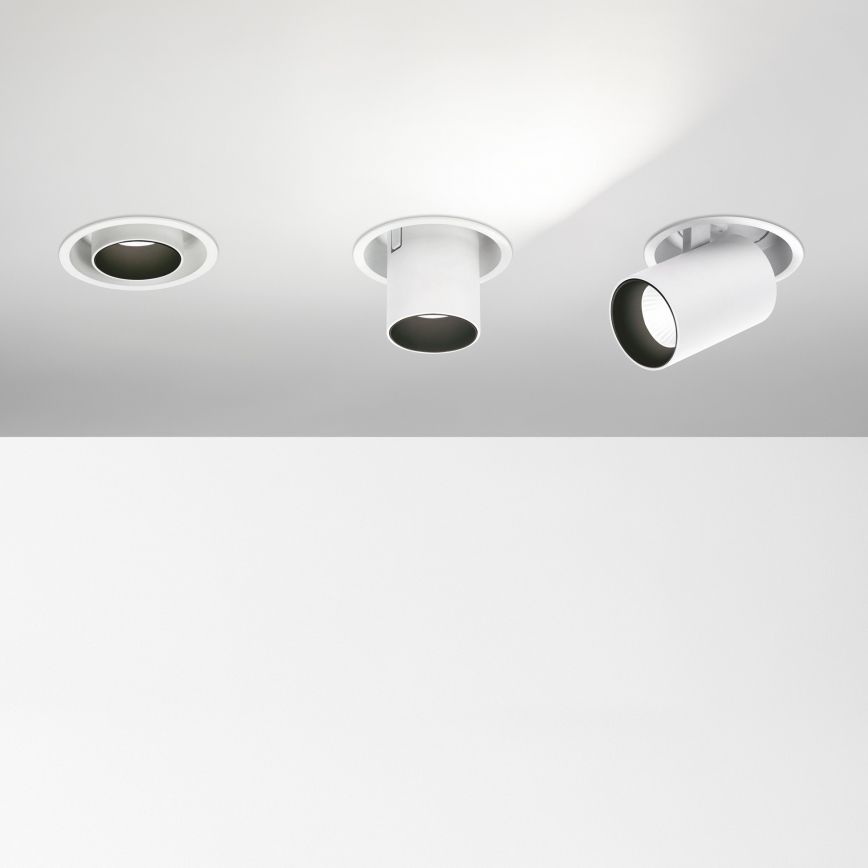 Ideal Lux - LED вградено точково осветително тяло NOVA LED/12W/230V 4000K CRI 90 Ø 10 cm бяло