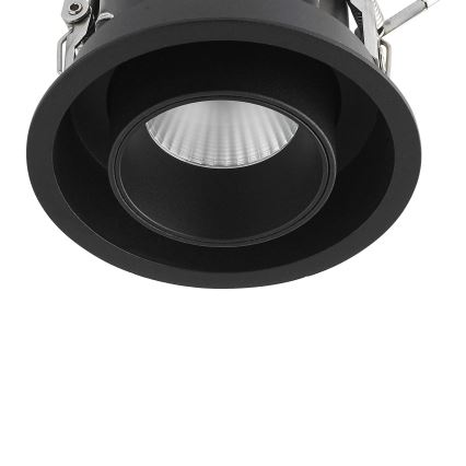 Ideal Lux - LED вградено точково осветително тяло NOVA LED/12W/230V 4000K CRI 90 Ø 10 см черно