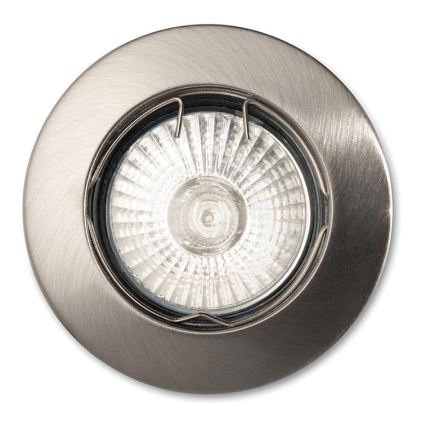 Ideal Lux - Вградено осветително тяло JAZZ 1xGU10/50W/230V Ø 7,7 см матов хром