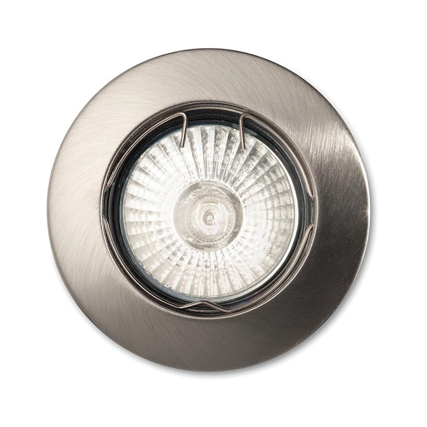 Ideal Lux - Вградено осветително тяло JAZZ 1xGU10/50W/230V Ø 7,7 см матов хром
