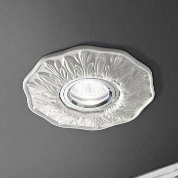 Ideal Lux - Вградено осветително тяло POLKA 1xGU10/50W/230V бяло