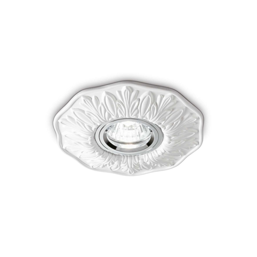 Ideal Lux - Вградено осветление за окачен таван 1xGU10/50W/230V бяла