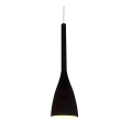 Ideal Lux - Висящ полилей 1xE27/60W/230V черен