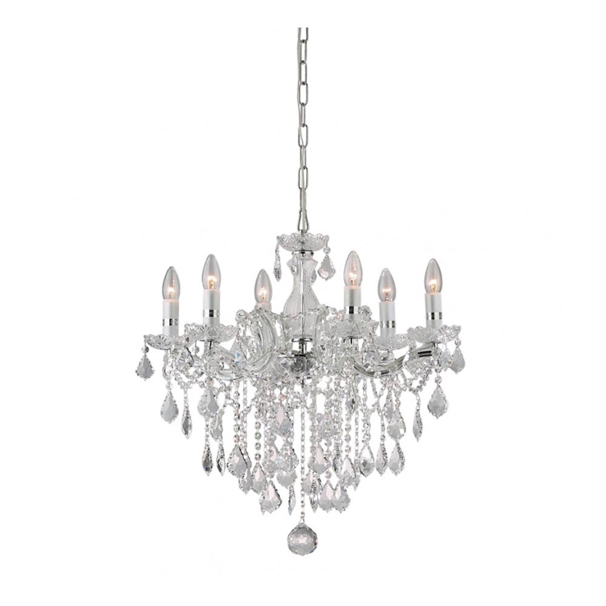 Ideal Lux - Висящ полилей 6xE14/40W/230V