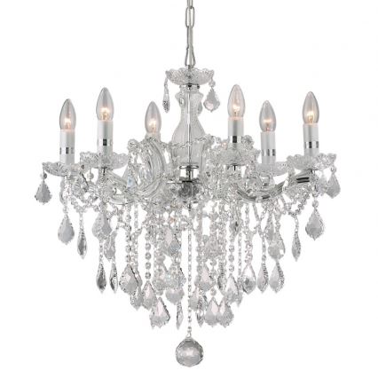 Ideal Lux - Висящ полилей 6xE14/40W/230V