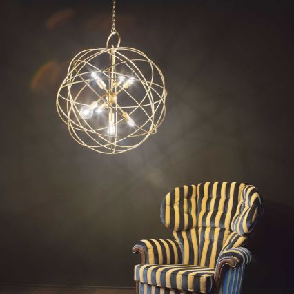 Ideal Lux - Висящ полилей KONSE 7xE27/60W/230V