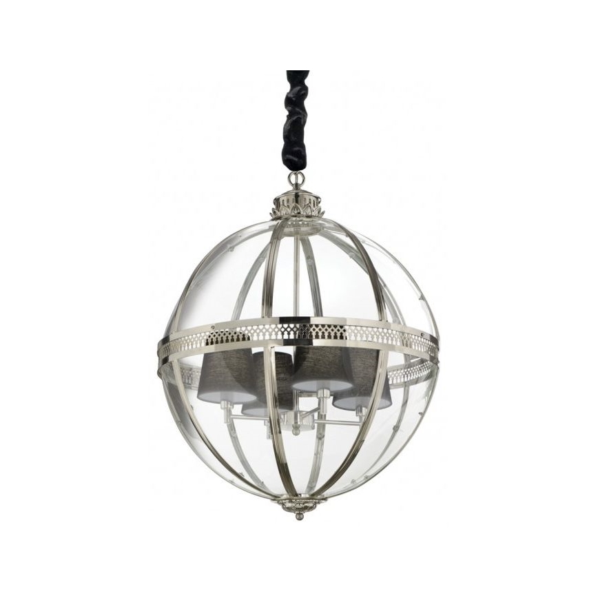 Ideal Lux - Висящ полилей WORLD 4xE14/40W/230V