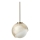 Ideal Lux - Висяща лампа на кабел BLOOM 1xE27/42W/230V Ø 22 см златист/димно бежово