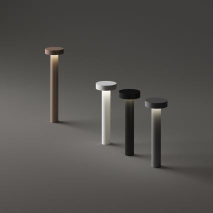 Ideal Lux - Външна лампа 4xG9/15W/230V 80 cm IP44 кафява