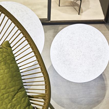 Ideal Lux - Външна лампа DORIS 1xE27/60W/230V, Ø 30 см, IP44, сива